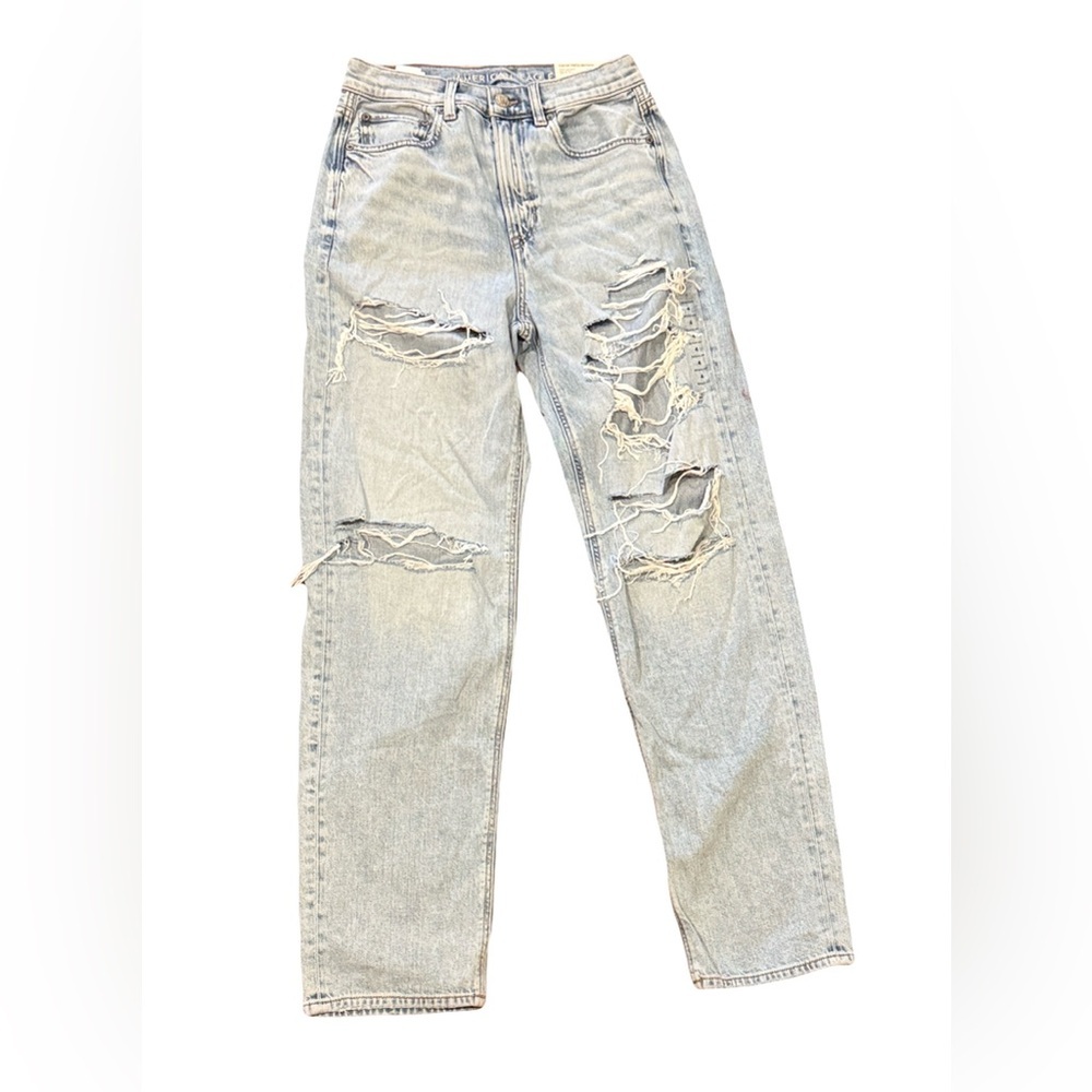 American Eagle NWT highest rise baggy jeans, size 4